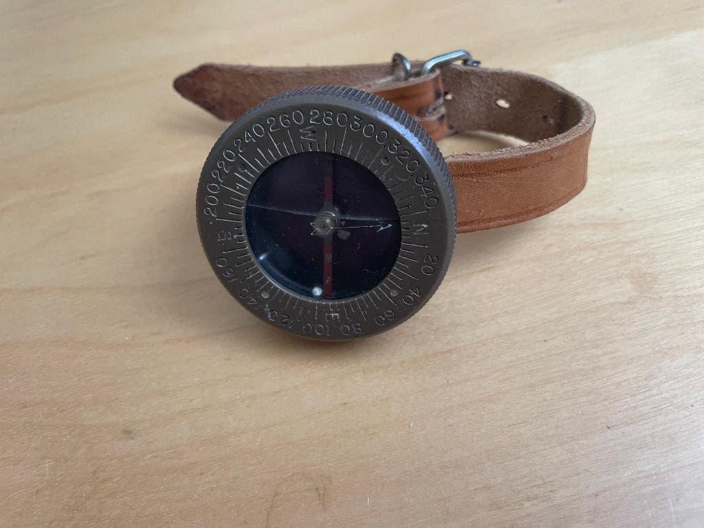 WW2 US, individueel, kompas, wrist, Superior & Taylor, Verzamelen, Militaria | Tweede Wereldoorlog, Ophalen of Verzenden, Landmacht