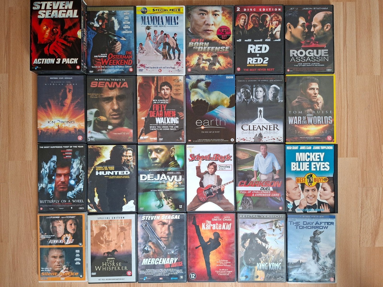 Partij DVD's, Alle leeftijden, Ophalen, Zo goed als nieuw