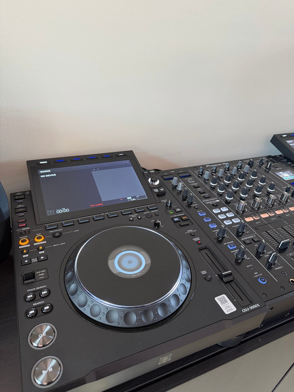 Pioneer DJ-set: 2x CDJ-3000X & DJM-A9 - 2026, Muziek en Instrumenten, Ophalen, Zo goed als nieuw, Dj-set, Pioneer