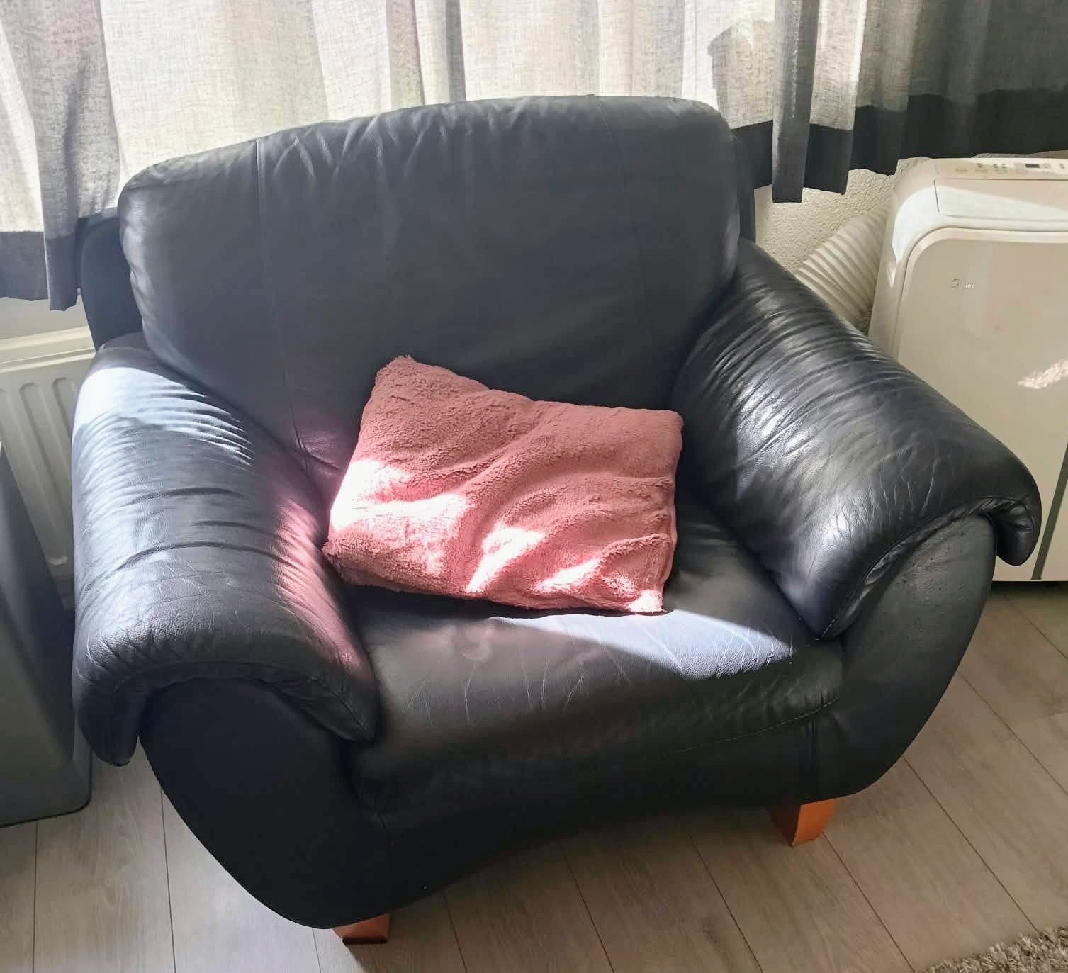 leren fauteuils gratis, Ophalen, Gebruikt, Eenpersoons, Minder dan 75 cm