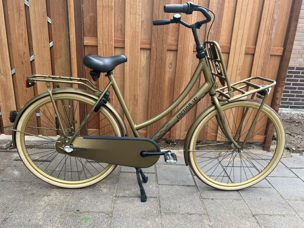 Cortina u4 28 inch 3x versnelling damesfiets fr 57 cm, Fietsen en Brommers, Fietsen | Dames | Omafietsen, Ophalen, Terugtraprem