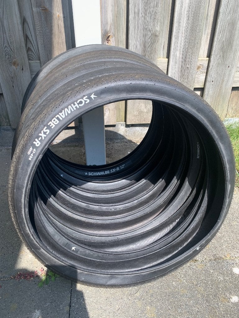 Schwalbe SX-R BMX vouw banden, Ophalen of Verzenden, Aluminium, 24 inch of meer