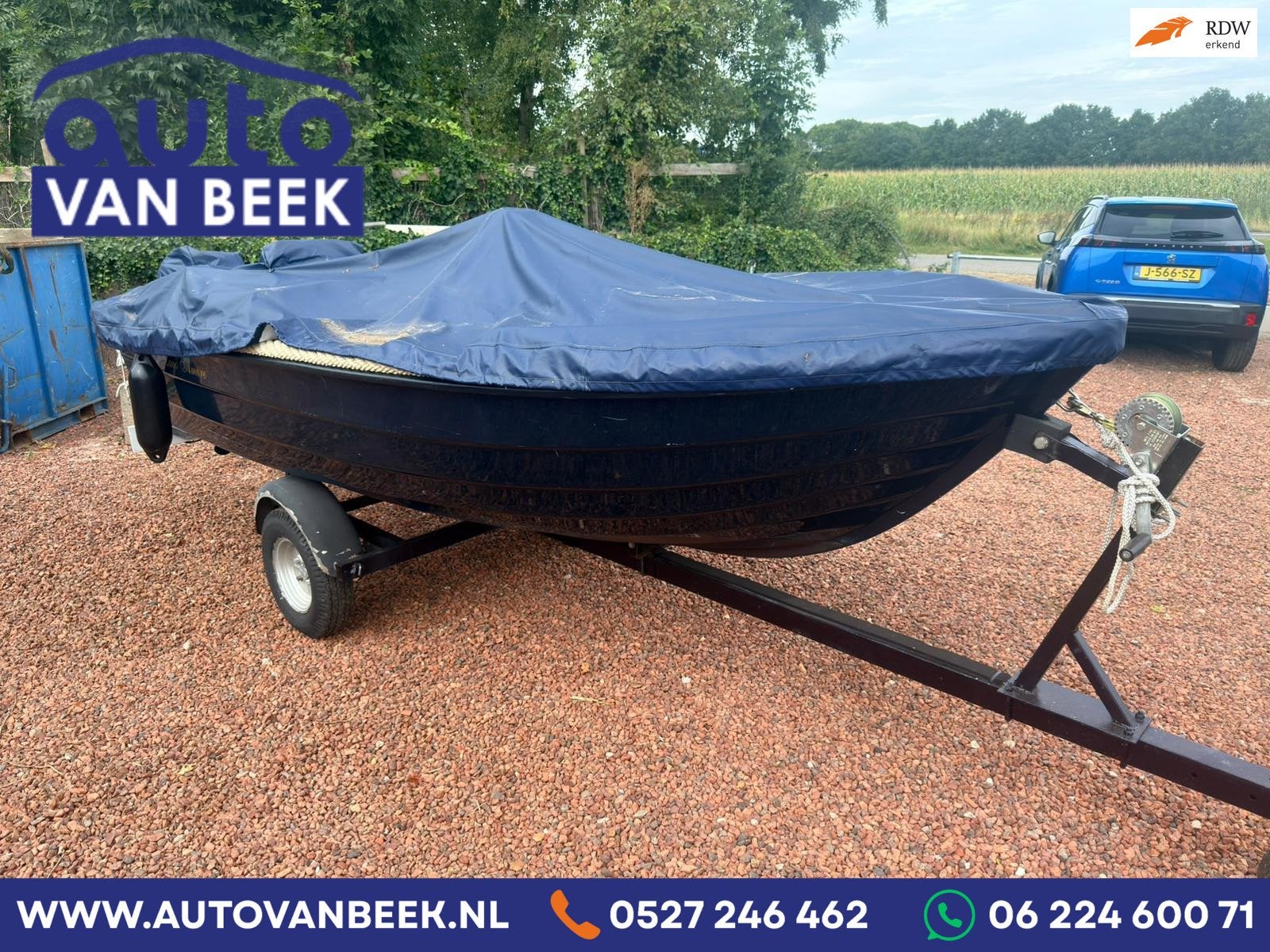 Kruger Mercury Kurger Boat 890|8p Mercury VAARKLAAR!, Auto's, Lederen bekleding, 8 pk, Gebruikt, Overige modellen