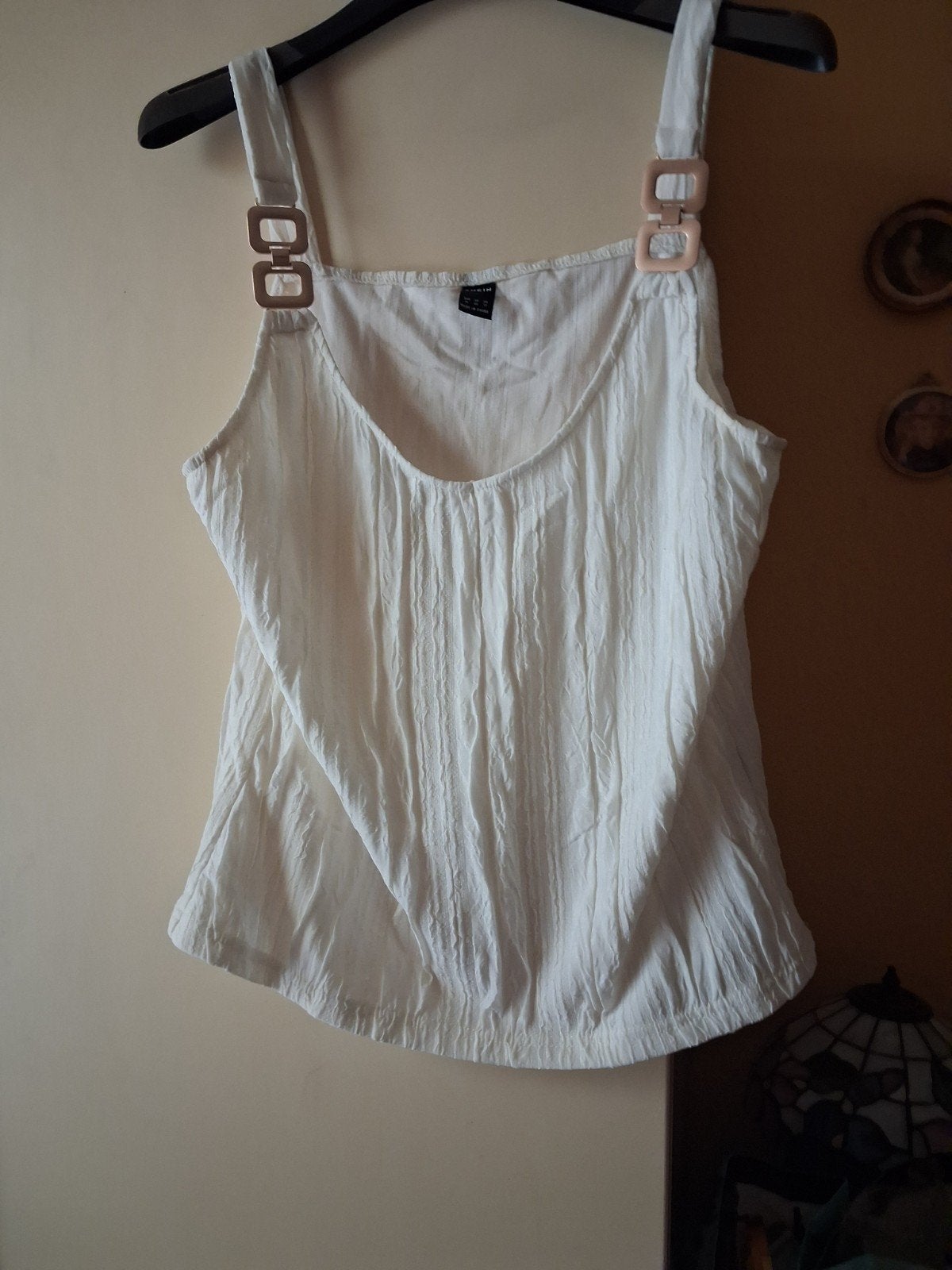 Crème topje van Shein, Ophalen of Verzenden, Nieuw, Beige