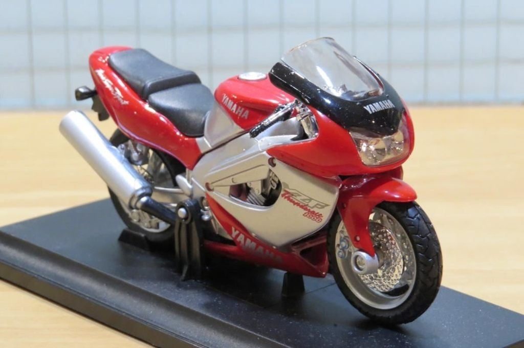 Yamaha YZF1000R Thunderace 1:18 welly, MayCheong, Nieuw, Ophalen of Verzenden, Motor