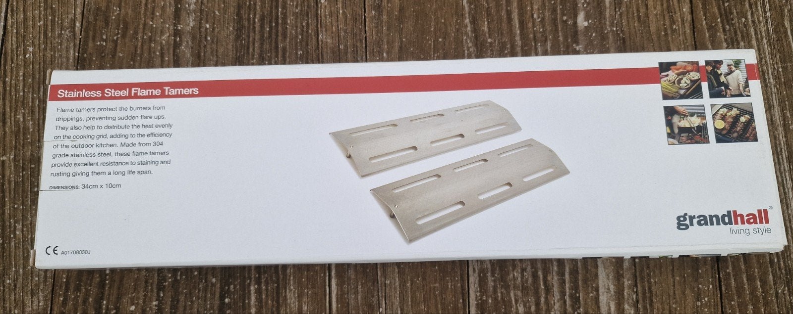 Grandhall 323 Premium vlamverdelers NIEUW (34x10cm), Ophalen of Verzenden, Nieuw, Grandhall