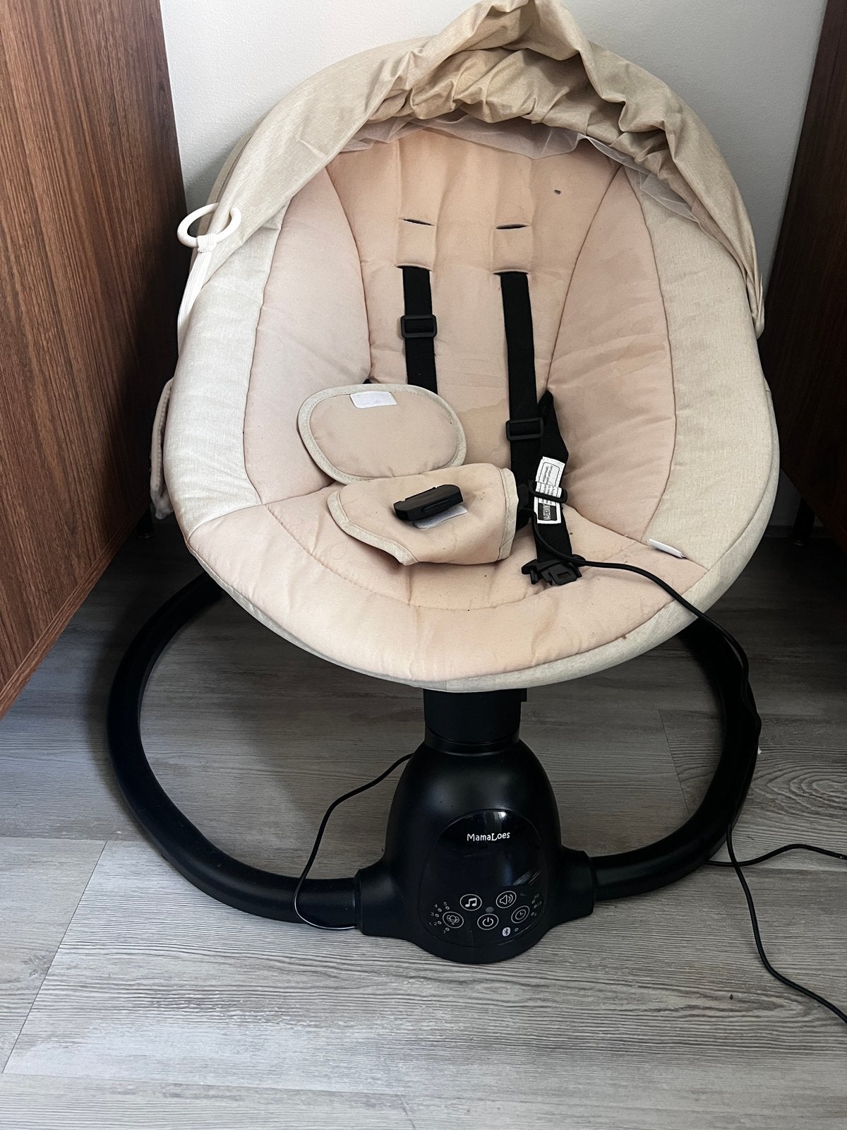 Mamaloes elektrische wipstoel - Beige, Overige merken, Gebruikt, Wipstoel, Ophalen of Verzenden
