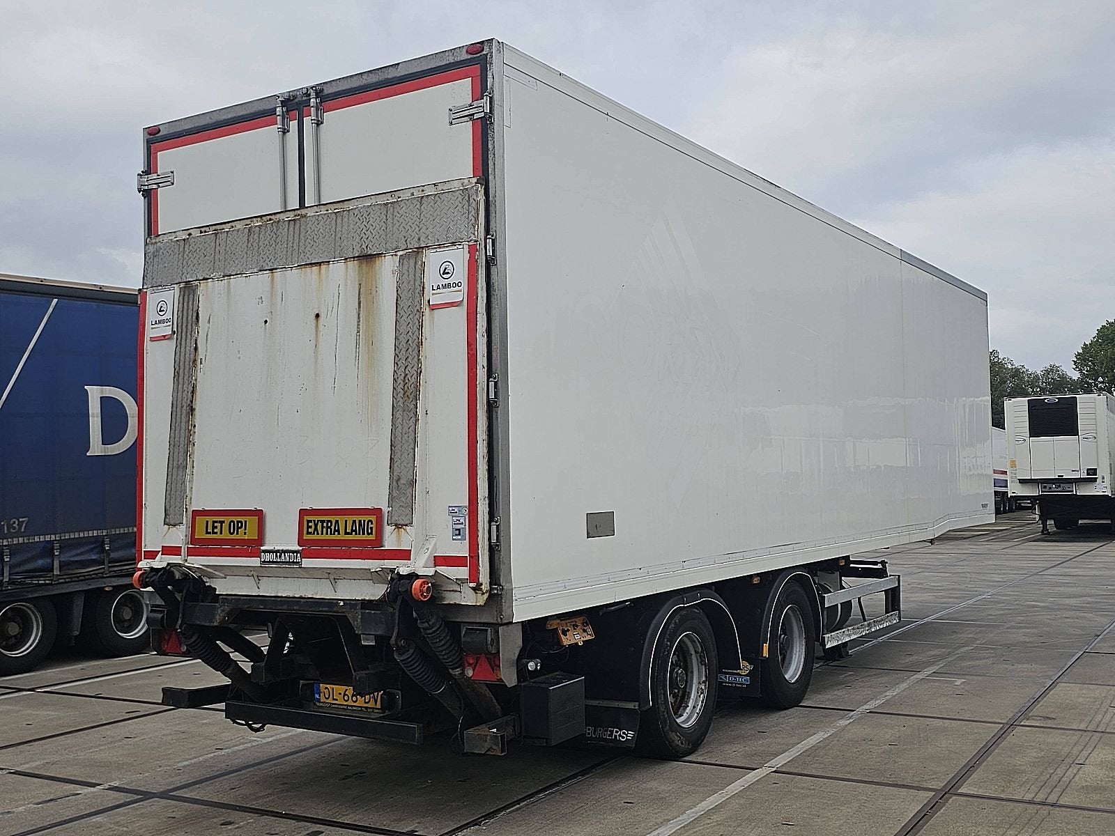 D-TEC CTD-35-02B complete lzv combi, Overige kleuren, Origineel Nederlands, Bedrijf, Aanhangers en Opleggers