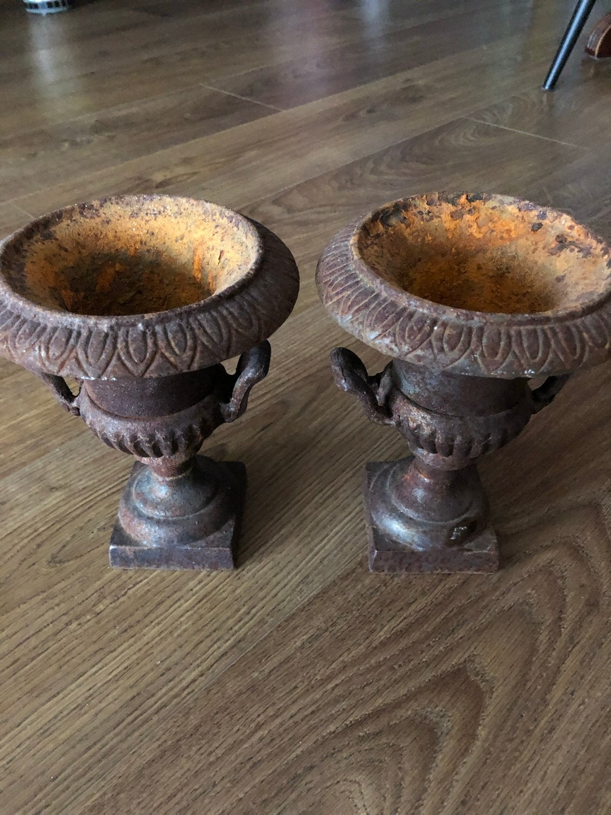 Diverse decoratieve items: gietijzer, koper, glas, Ophalen, Overige materialen