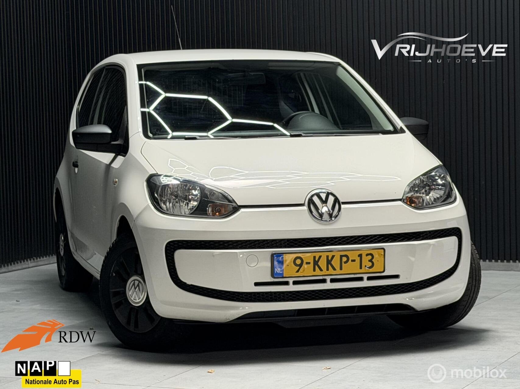 Volkswagen Up! 1.0 take up! BlueMotion|NAP|APK|STUURBEKR, Auto's, Volkswagen, Voorwielaandrijving, Euro 5, Gebruikt, Up!