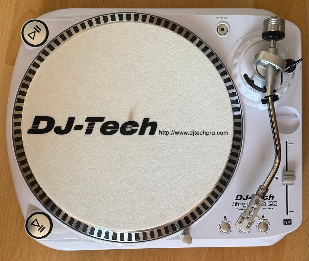 DJ-Tech 20 USB Platenspeler DirectDrive, Audio, Tv en Foto, Platenspelers, Gebruikt, USB-aansluiting, Platenspeler, Ophalen