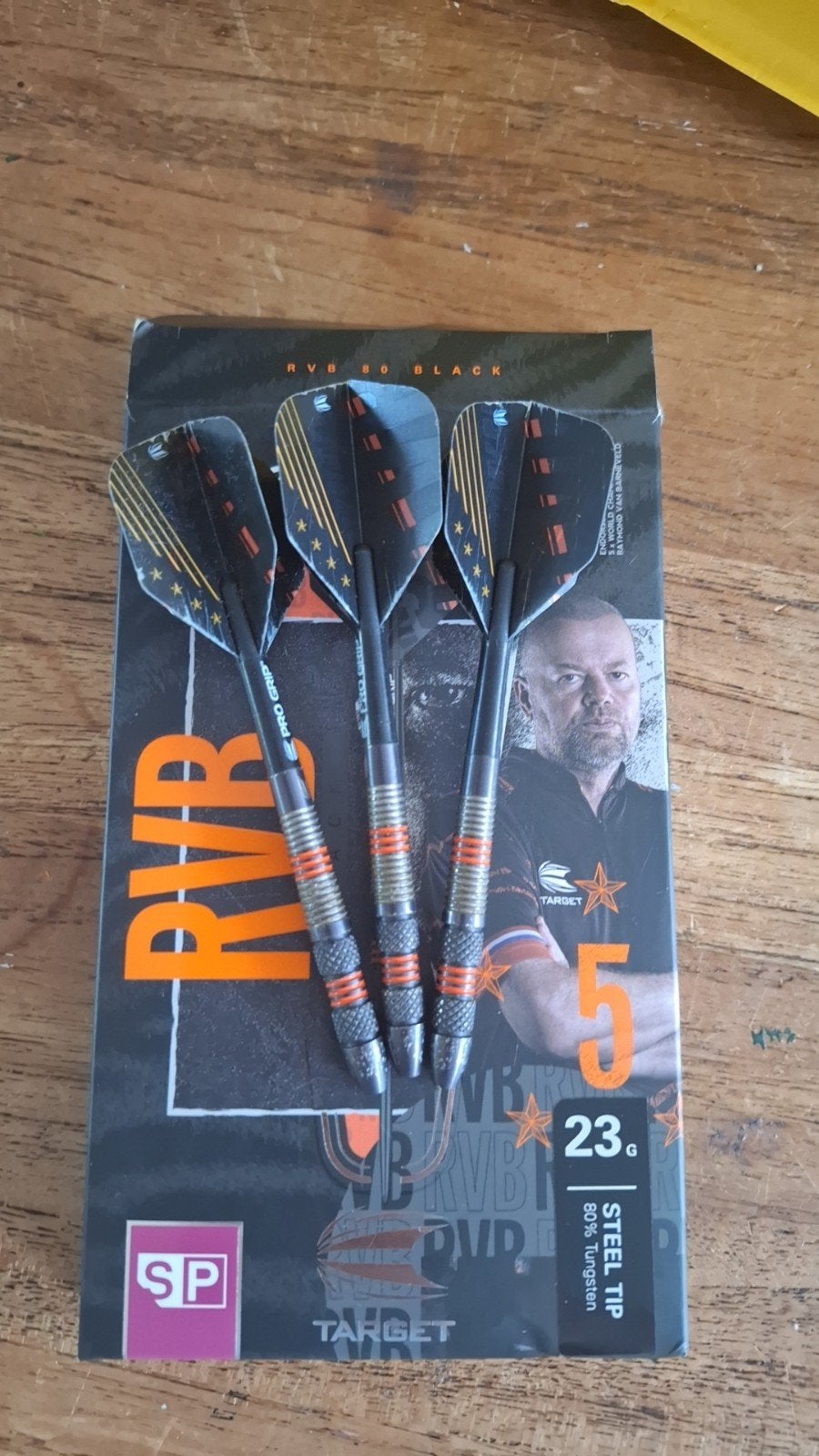Target RVB 80 Black Darts - 23g, Ophalen of Verzenden, Pijlen