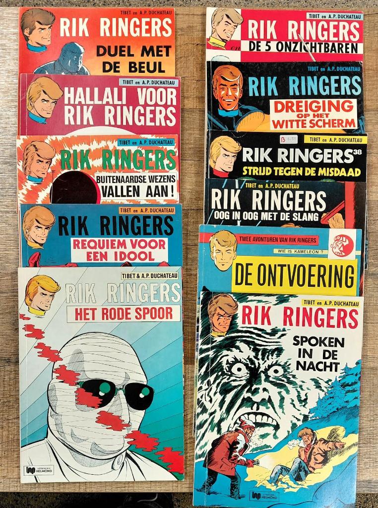 Strips Rik Ringers-Michel Vaillant 44 stuks WD-021, Boeken, Stripboeken, Gelezen, Meerdere stripboeken, Ophalen