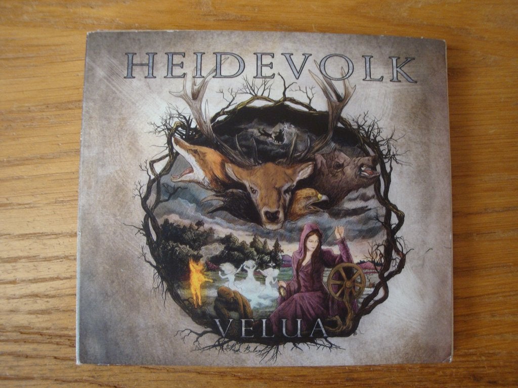 Heidevolk - Velua CD (Folk Metal, met bonus tracks), Cd's en Dvd's, Cd's | Rock, Overige genres, Ophalen of Verzenden, Zo goed als nieuw