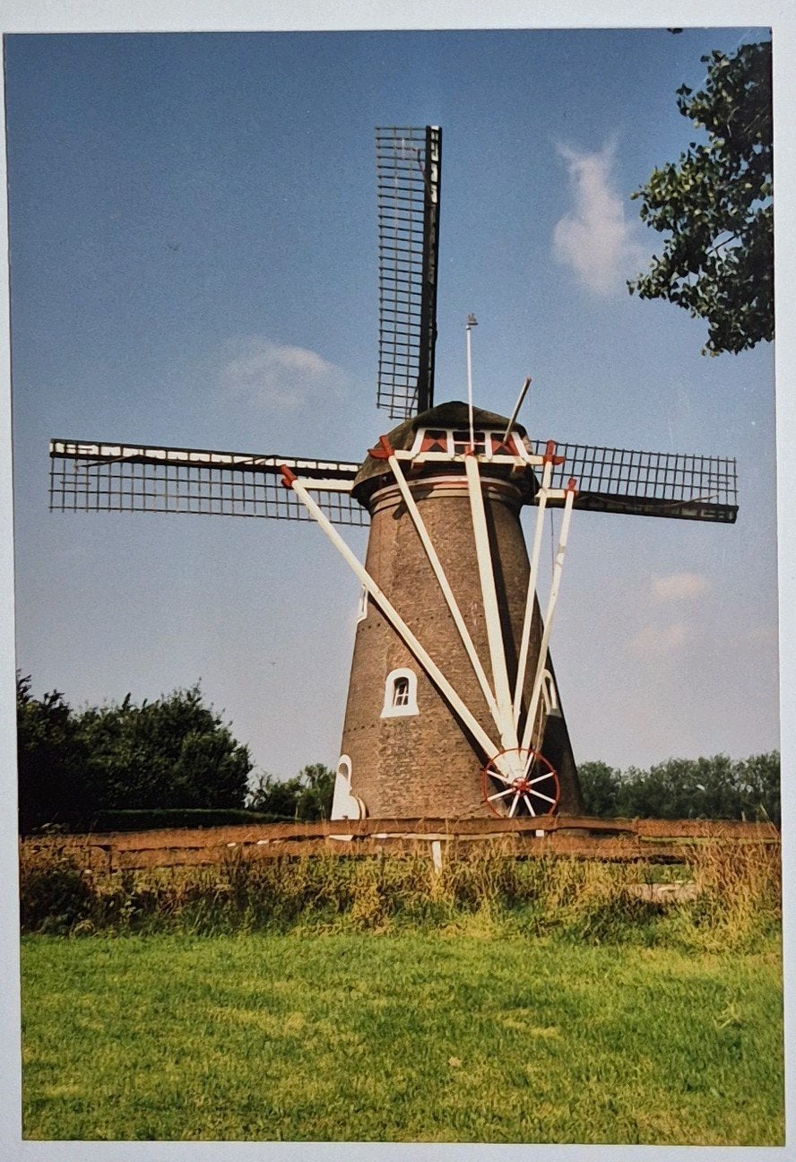 Zoelen gem. Buren ( Gld. ) foto  Molen De Korenbloem, Verzamelen, Ophalen of Verzenden, 1980 tot heden, Overige onderwerpen