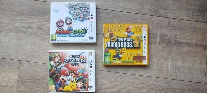 3 Ds Super Mario Bros 2, Super Smash Bros, super Smash, Online, Ophalen of Verzenden, Zo goed als nieuw, 3 spelers of meer