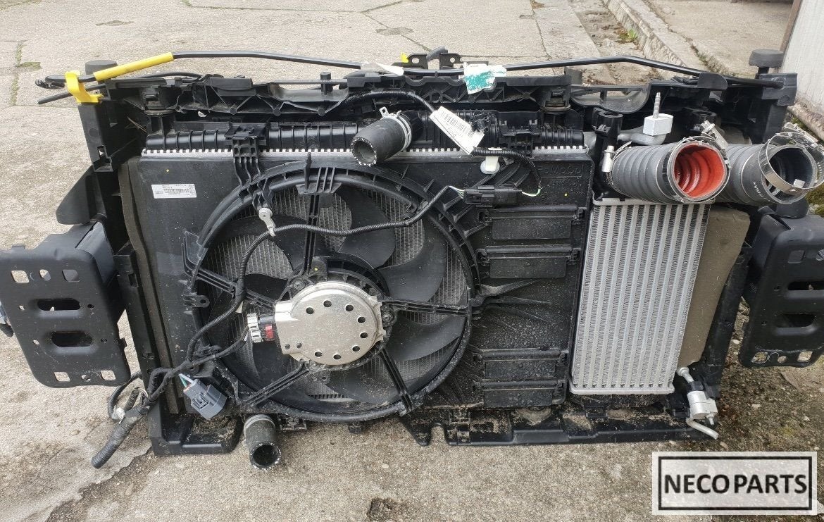 FORD FIESTA MK8 1.5 KOELER KOELERPAKKET RADIATEUR VENTILATOR, Gebruikt, -, -, Ophalen of Verzenden