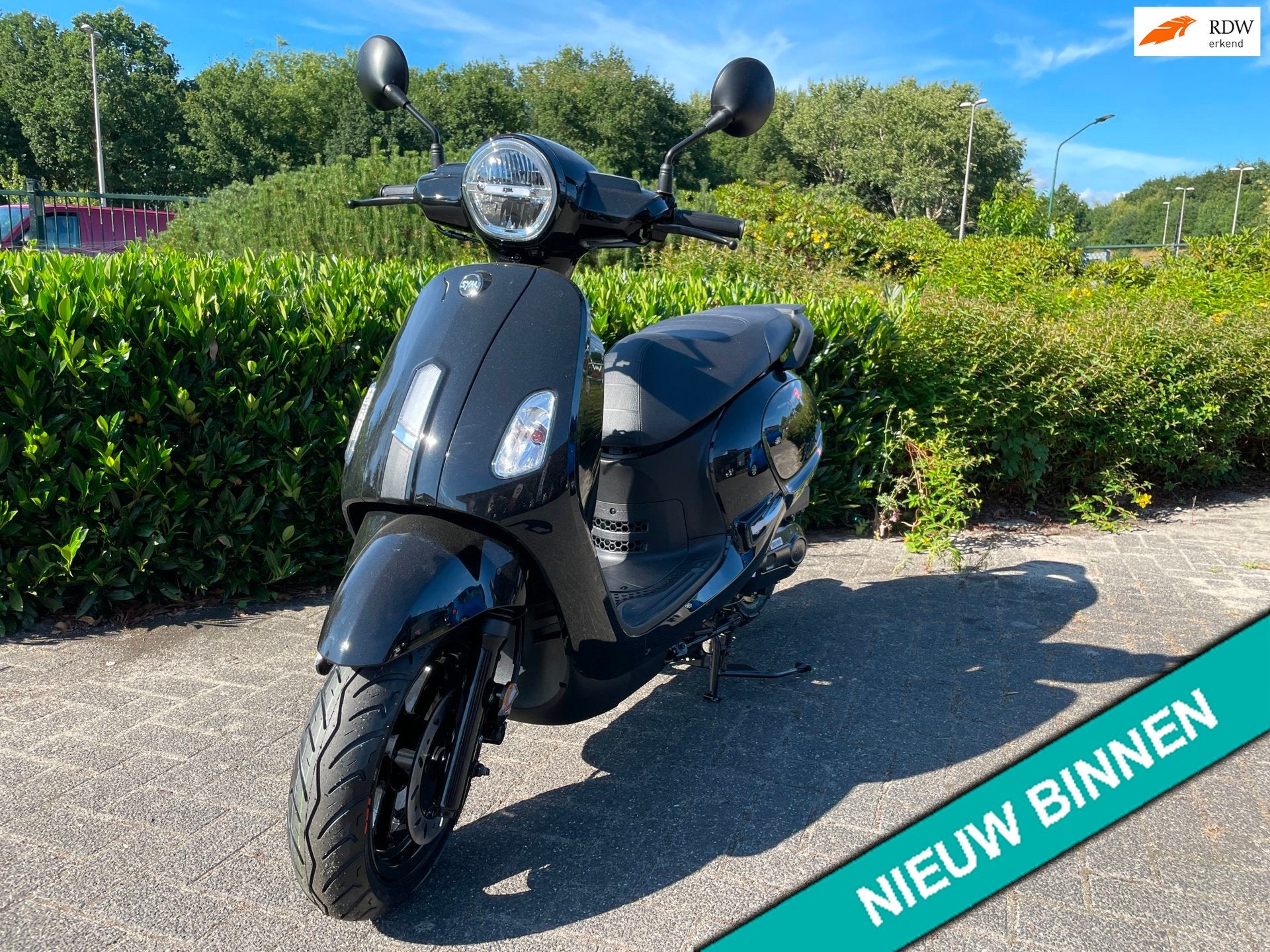 SYM Fiddle 4 45 km Scooter Euro5+ NIEUW BETAAL met in3, 49 cc, S, Benzine, Fiddle
