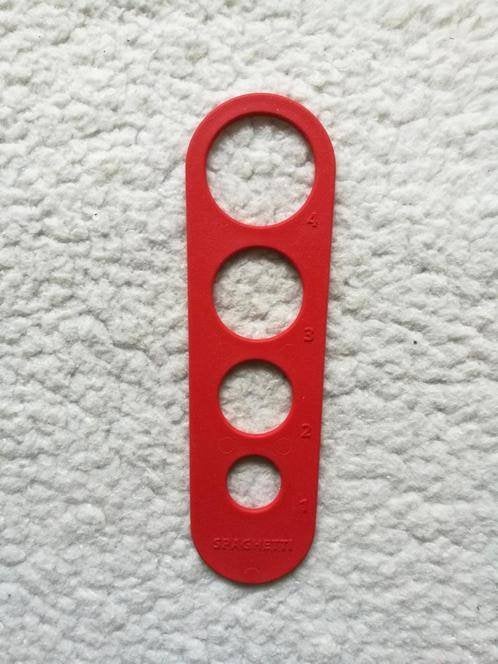 Spaghettimeter, Overige typen, Ophalen of Verzenden, Gebruikt, Rood