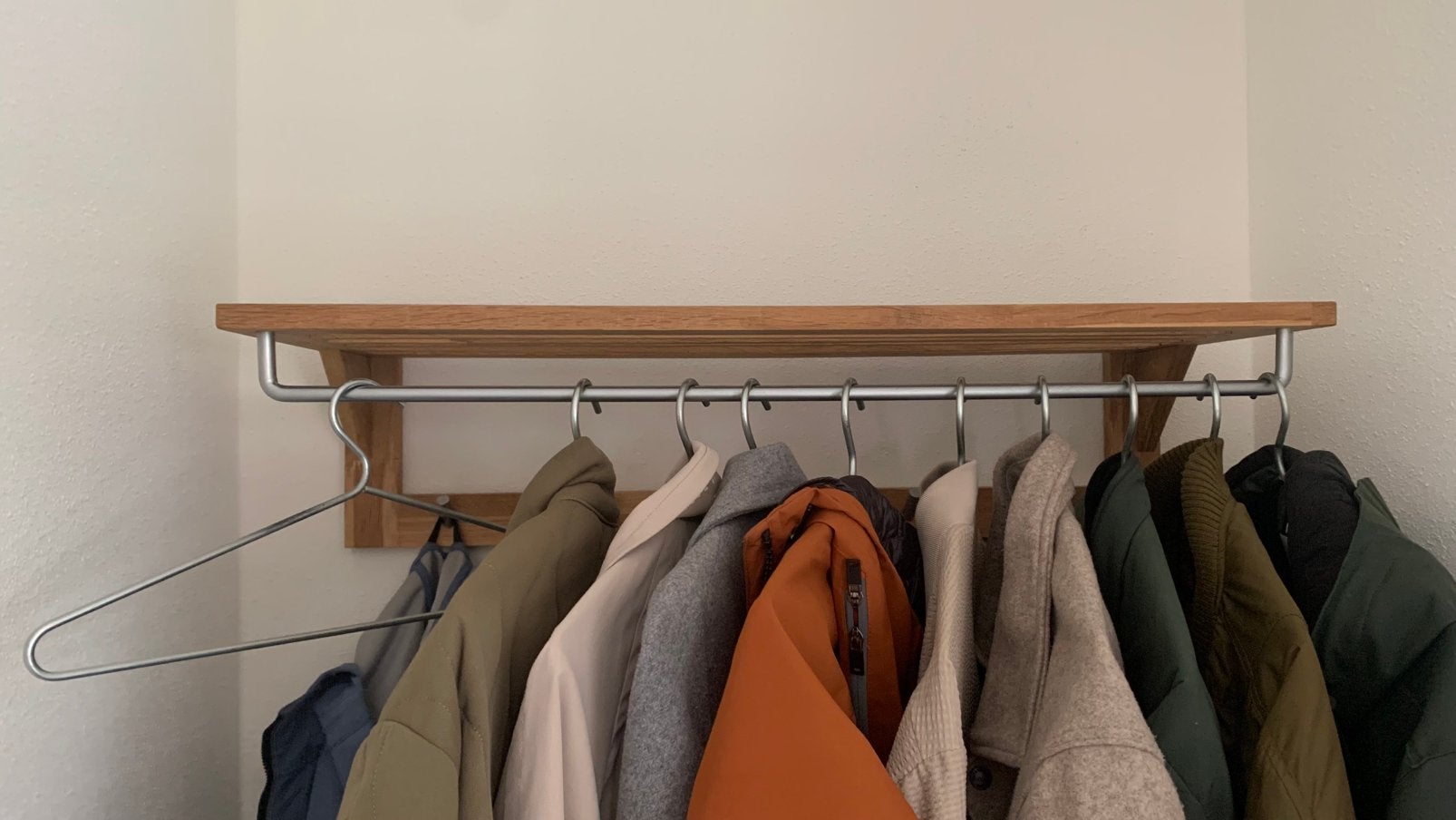 GRATIS houten kapstok, Zo goed als nieuw, Minder dan 100 cm, Hout, Ophalen