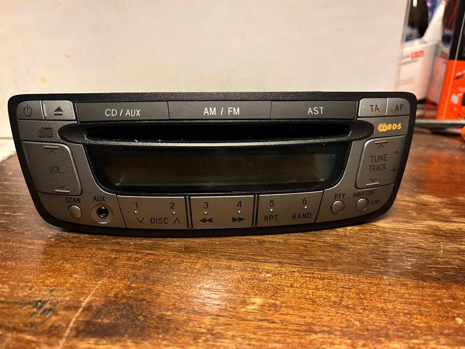 Peugeot 107 Radio CD/AUX Speler - Origineel, Ophalen of Verzenden, Gebruikt