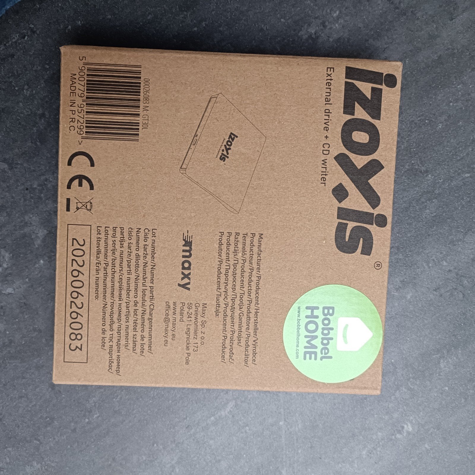 Nieuwe externe CD/DVD-brander - Plug & Play, Cd, Nieuw, Extern, MacOS