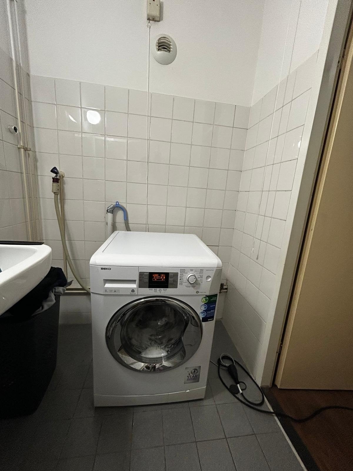 Beko WMB 81443 PTLHC Wasmachine - Zo goed als nieuw, Ophalen, 1200 tot 1600 toeren, 8 tot 10 kg, Energieklasse A of zuiniger