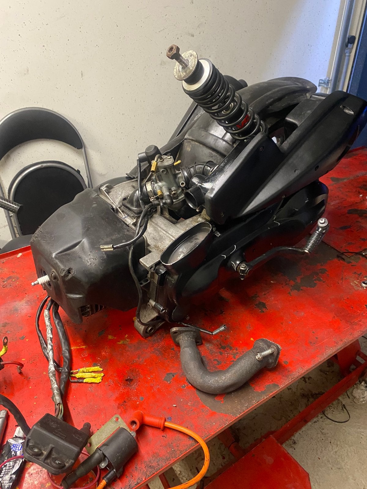 Skipper 125cc gereviseerd blok, Ophalen, Zo goed als nieuw, Blok, Piaggio