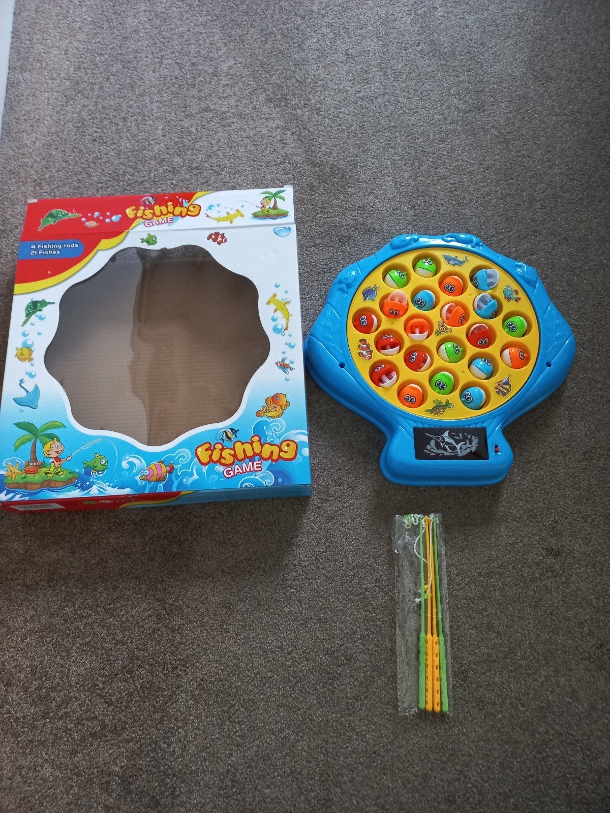 Vis hengel spel, Ophalen of Verzenden, Zo goed als nieuw, Jongen of Meisje