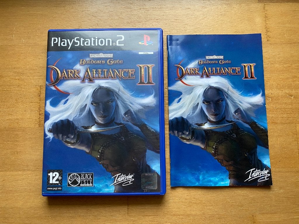 Baldurs gate dark alliance II ps2, 1 speler, Racen en Vliegen, Ophalen of Verzenden, Zo goed als nieuw
