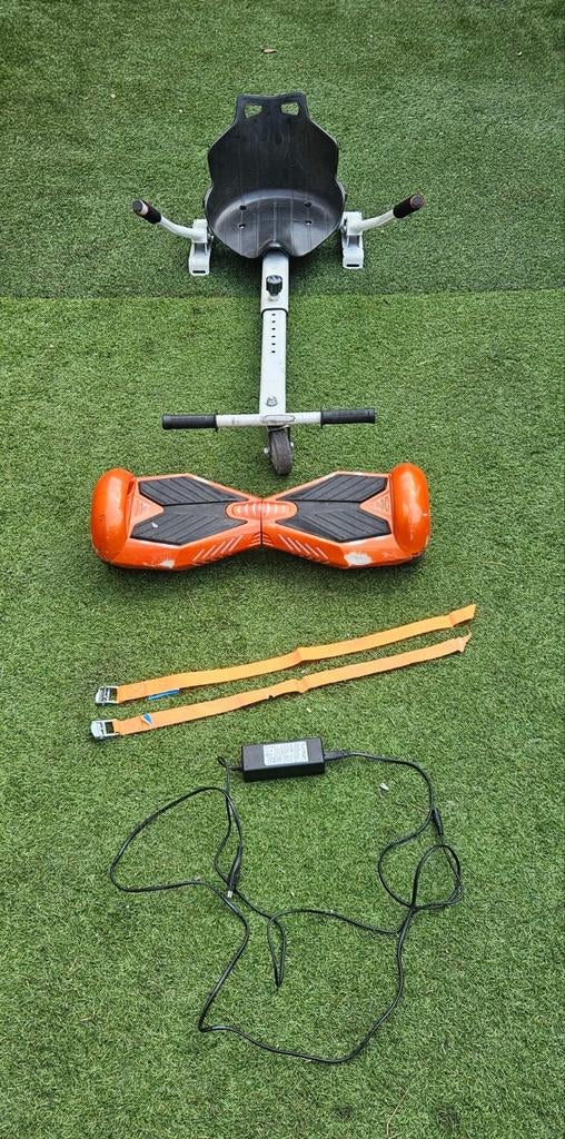 Hoverboard met zitje en oplader, Ophalen, Gebruikt, Overige typen