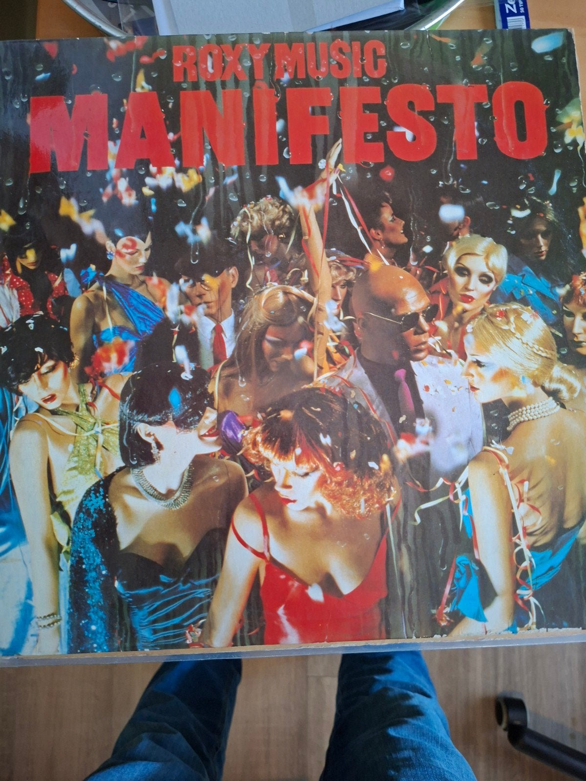 Roxy Music - Manifesto LP (1979), LP, Gebruikt, Pop, Ophalen of Verzenden