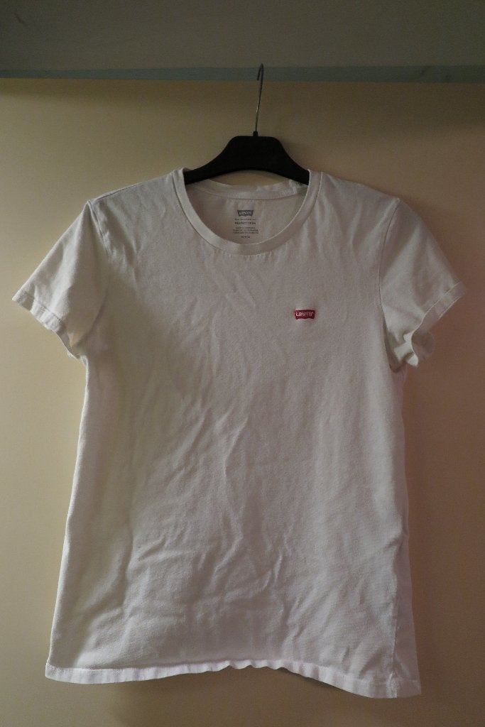 levi shirt, Maat 48/50 (M), Wit, Ophalen of Verzenden, Zo goed als nieuw
