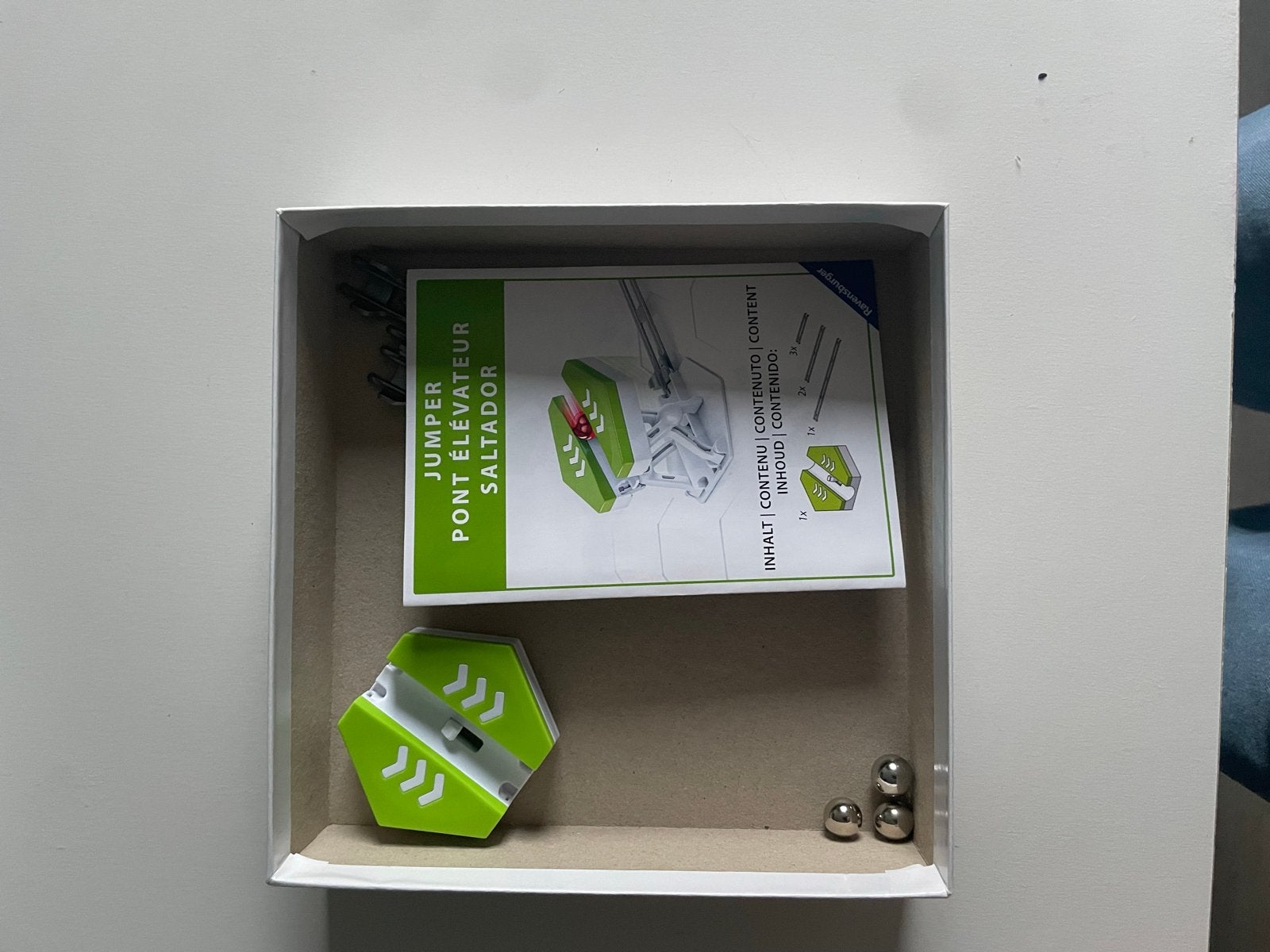 GraviTrax Jumper uitbreiding - Compleet en Goed, Kinderen en Baby's, Ophalen, Zo goed als nieuw, Jongen of Meisje