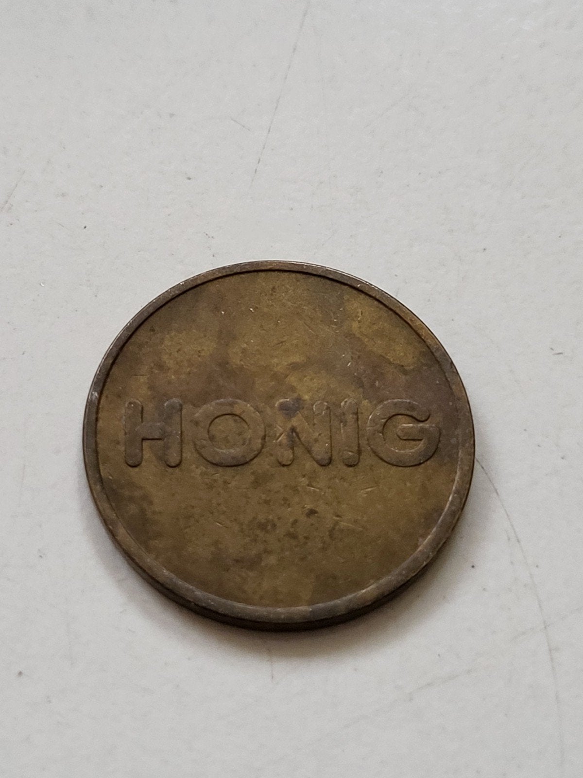 Penning Honig Koog aan de Zaan met bijenkorf, Postzegels en Munten, Penningen en Medailles, Ophalen of Verzenden, Overige materialen