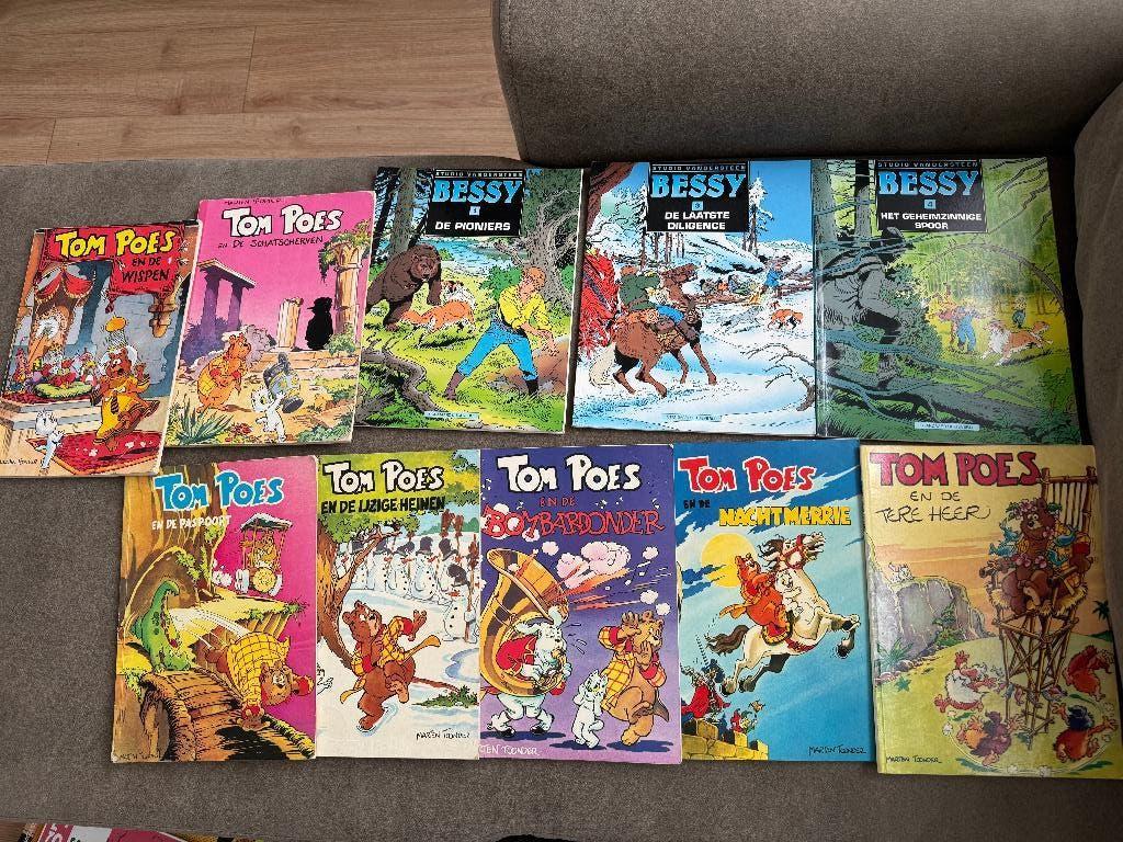 diverse stripboeken adv- b  tom poes en Bessy, Meerdere stripboeken, Ophalen of Verzenden, Gelezen