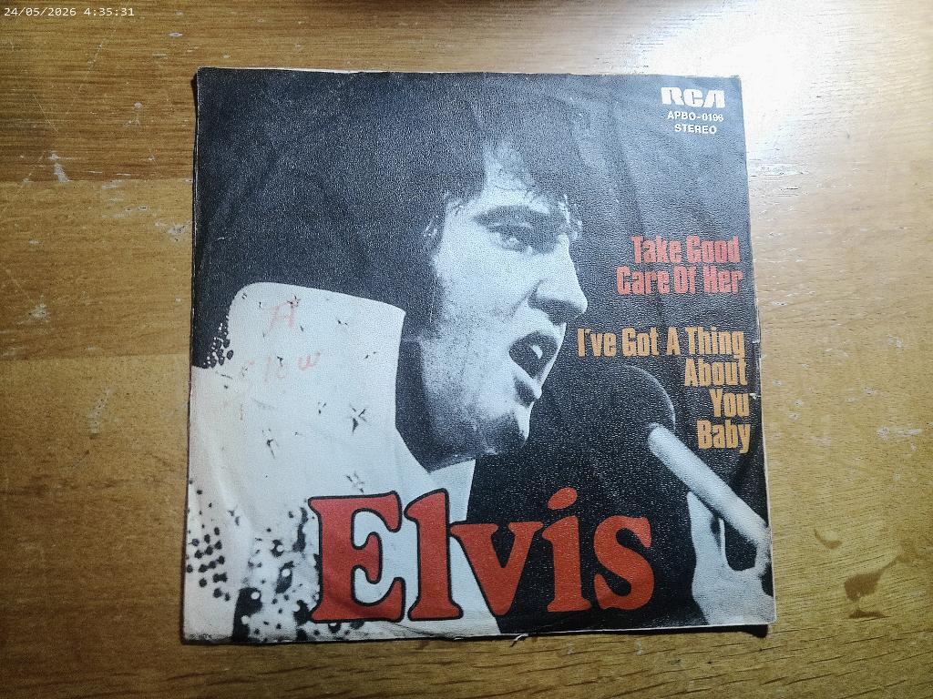 Elvis Presley - Take good care of Her, Cd's en Dvd's, Gebruikt, Fotohoes, 7 inch, Single