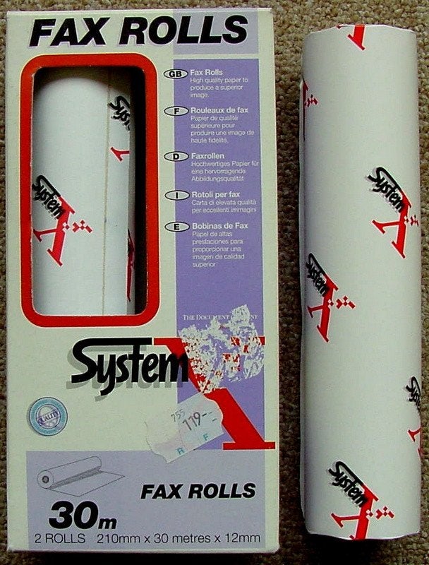 Thermische Faxrol / Faxpapier / Papierrol, Nieuw, Per Faxrol, Telecommunicatie, Faxen, Ophalen, Nieuw, Toebehoren