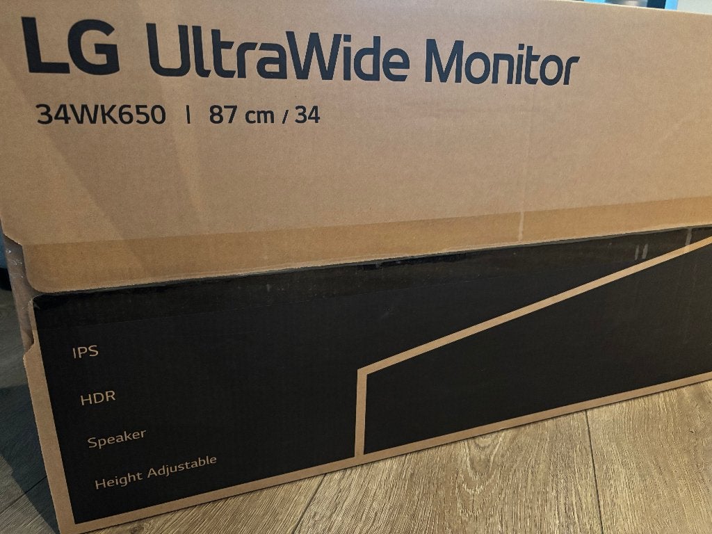 LG Ultrawide monitor NIEUW 34 inch gaming, HDMI, IPS, Nieuw, 61 t/m 100 Hz