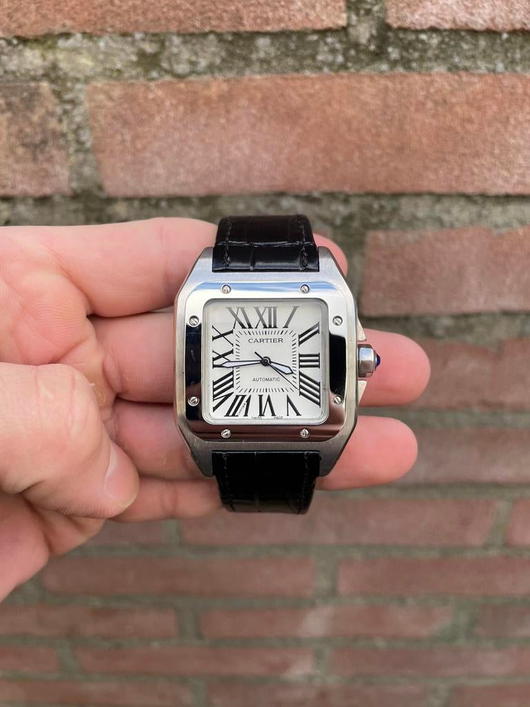 Cartier Santos 100xl, Ophalen of Verzenden