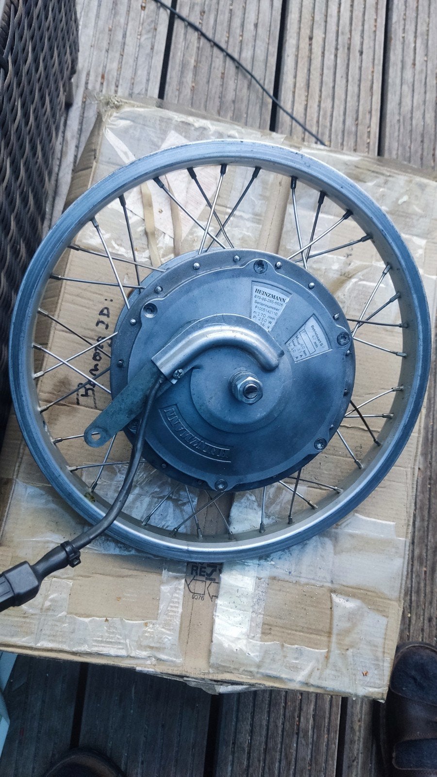 Heinzmann motor 36V 250 Watt, Verzenden, Overige merken