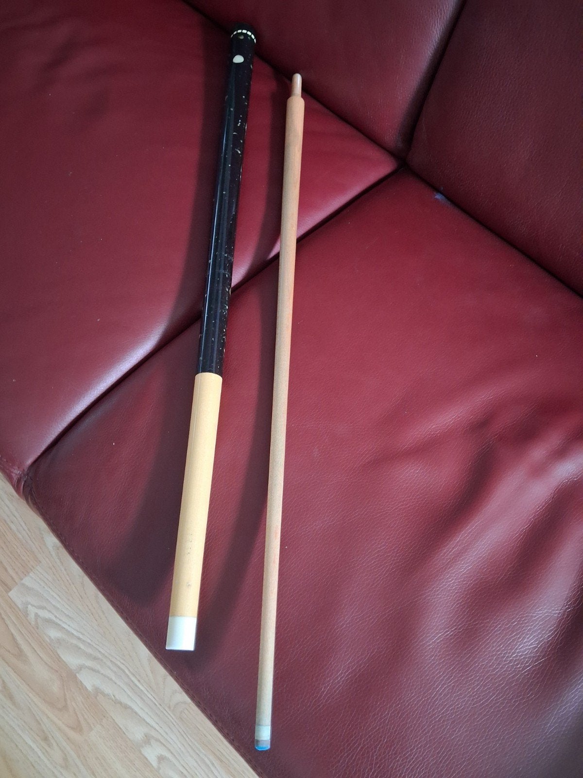 Biljartkeu, Ophalen of Verzenden, Gebruikt, Keu of Ballen