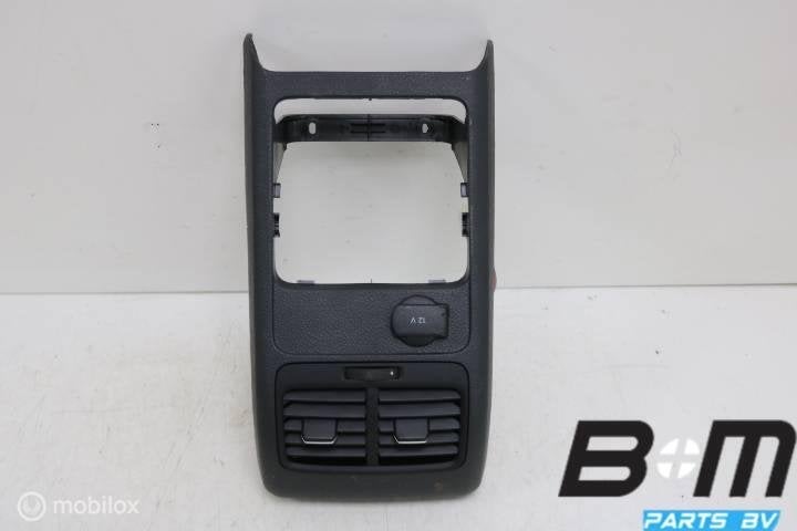 Achterkant middenconsole VW Passat B6 5C6819203B, Gebruikt
