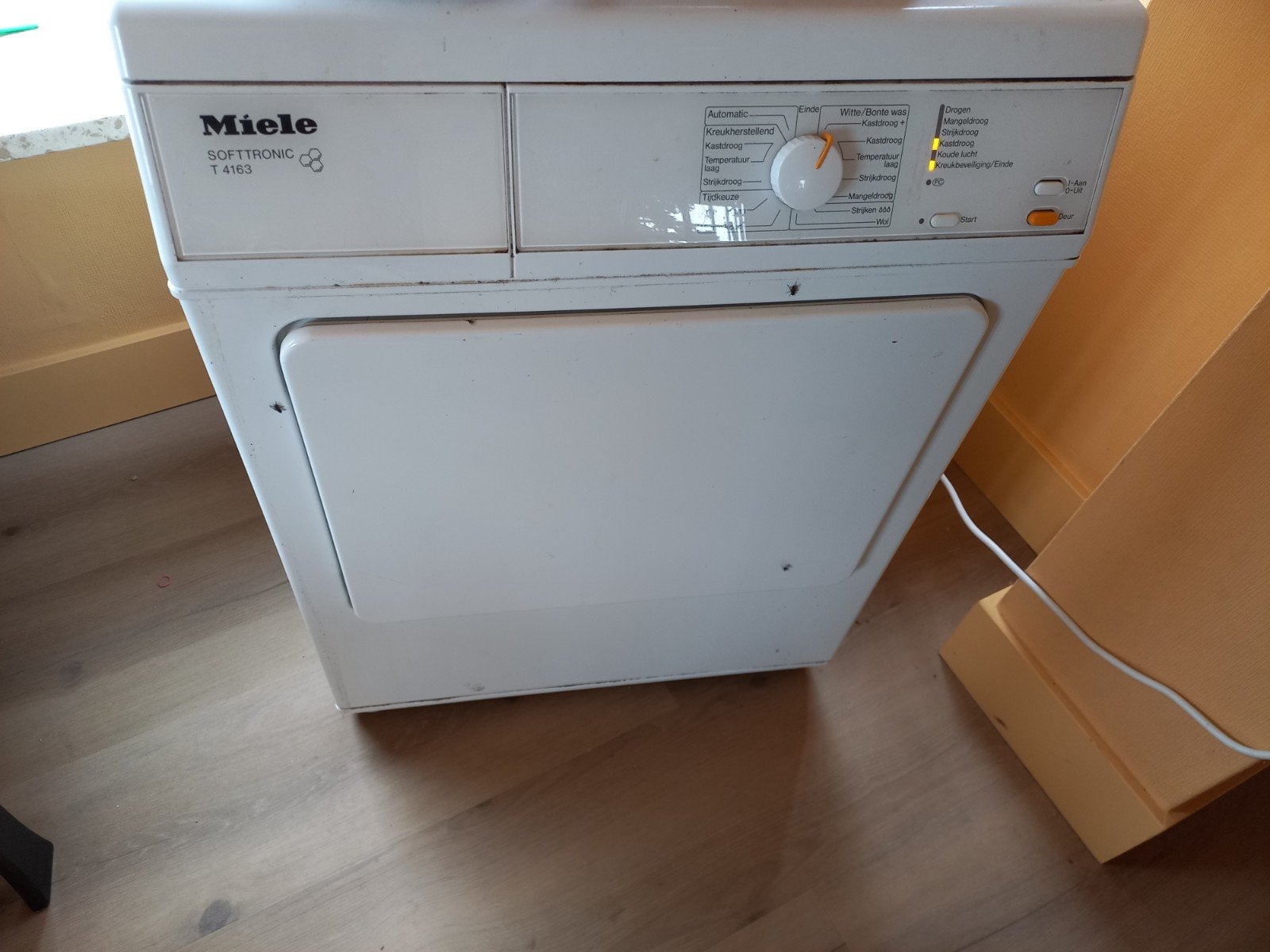 Miele Softtronic T 4163 Luchtafvoer Droger, Witgoed en Apparatuur, Ophalen, 6 tot 8 kg, Gebruikt, Luchtafvoer