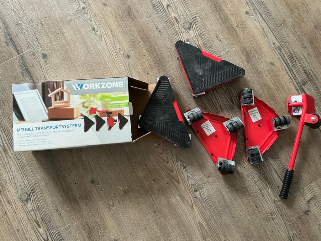Workzone Meubel Transportsysteem 5-delig, Ophalen of Verzenden, Zo goed als nieuw