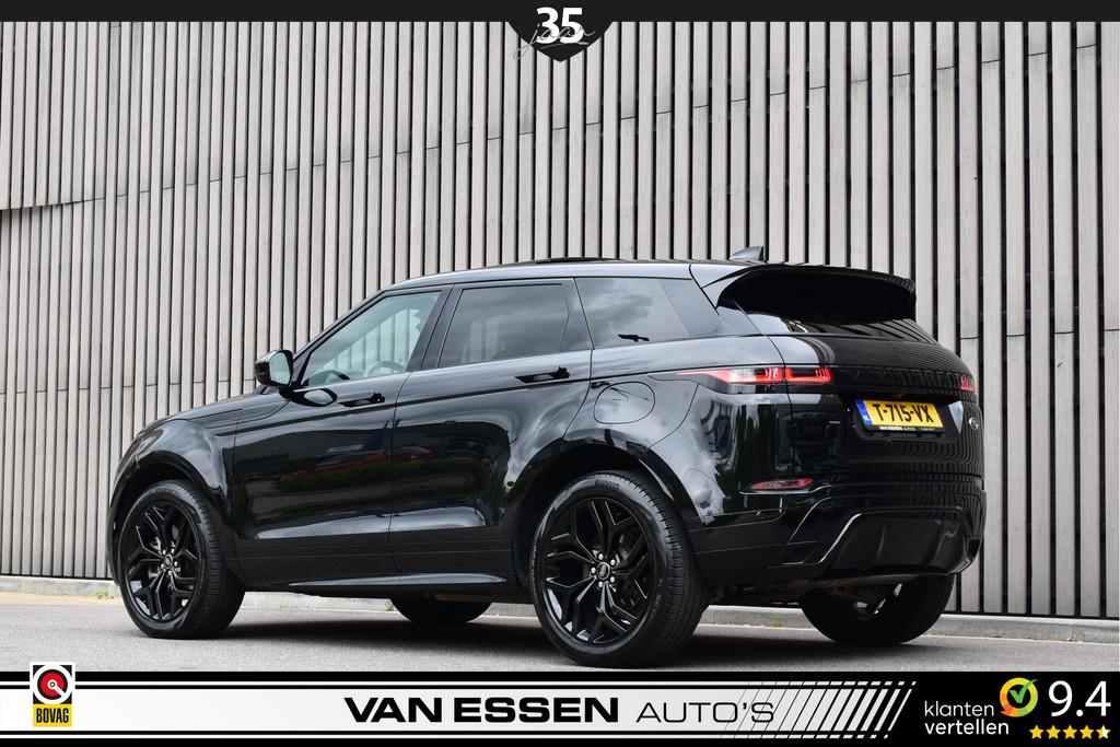 Land Rover Range Rover Evoque 1.5 P300e AWD R-Dynamic SE Pan, 309 pk, Euro 6, Zwart, Vierwielaandrijving