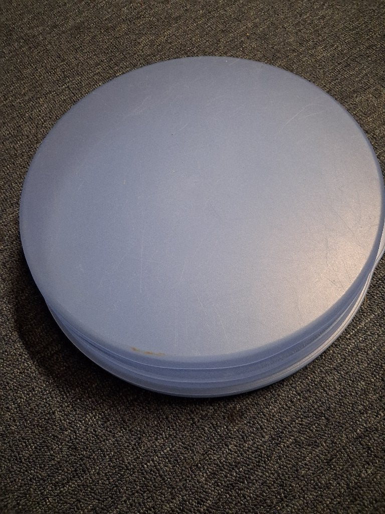 Tupperware Taartdoos., Bewaardoos, Blauw, Ophalen of Verzenden, Zo goed als nieuw