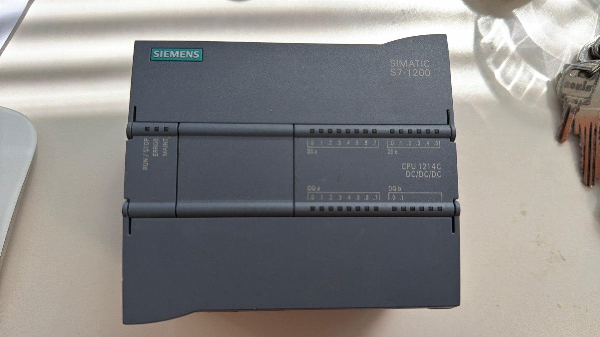 Siemens - Symatic - S7-1412C - CPU - PLC - DC/DC/DC, Ophalen of Verzenden, Zo goed als nieuw