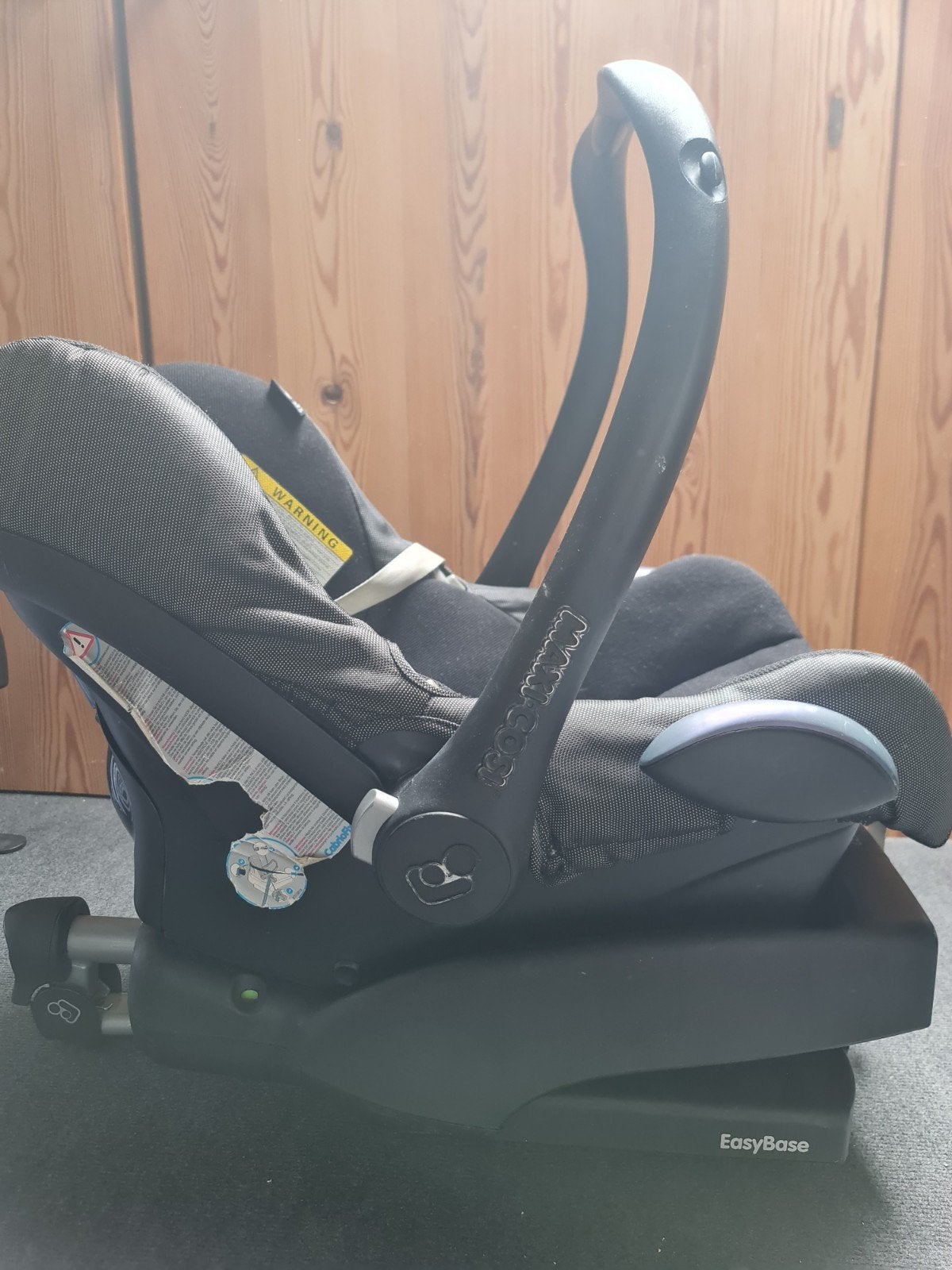 Maxi-Cosi CabrioFix met EasyBase (zonder Isofix), Kinderen en Baby's, Autostoeltjes, Ophalen, Zijbescherming, 0 t/m 13 kg, Maxi-Cosi