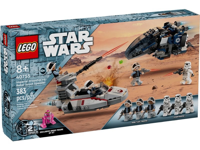 Lego  Imperial Dropship vs. Rebel Scout Speeder (40755) New, Star Wars, Lego, Nieuw, Ophalen of Verzenden